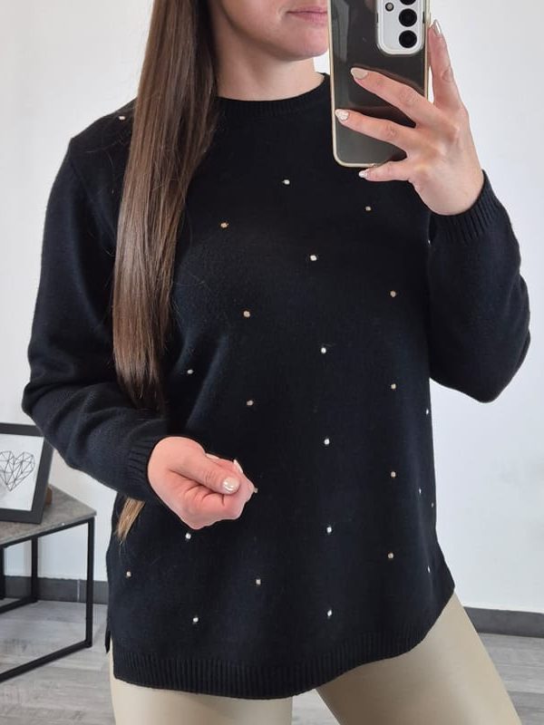 PLETENINA 87475 ČRNA