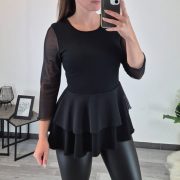 MAJICA SIENKA ČRNA - slika 2