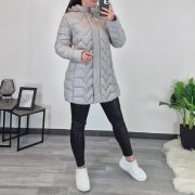 PLAŠČ 23030 SIVA - slika 4