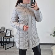 PLAŠČ 23030 SIVA - slika 2