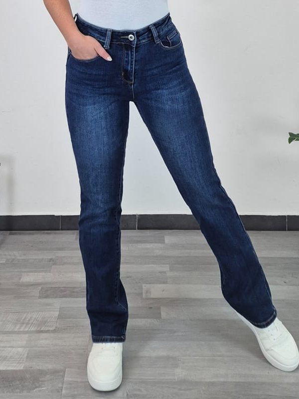 JEANS HLAČE F2528