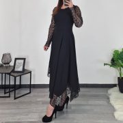 OBLEKA ARISA ČRNA - slika 3