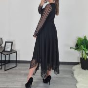 OBLEKA ARISA ČRNA - slika 2