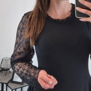 OBLEKA ARISA ČRNA - slika 4