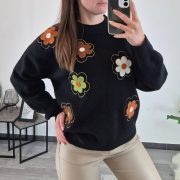 PLETENINA ZC87151 ČRNA