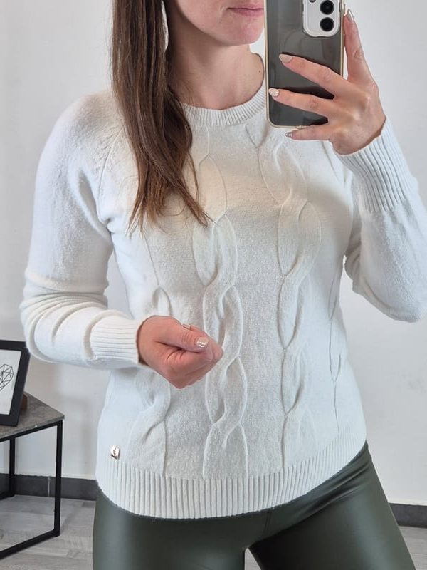 PLETENINA WJ8771 BELA