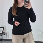 PLETENINA WJ8771 ČRNA