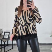 MAJICA 110701 ČRNA - slika 3