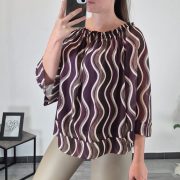 BLUZA 9181 BORDO - slika 2