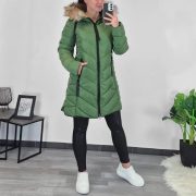 PLAŠČ 2537 ZELEN - slika 3