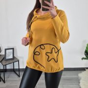 PULOVER LENČA RUMEN - slika 2