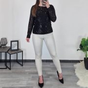 MAJICA NANETT ČRNA - slika 2