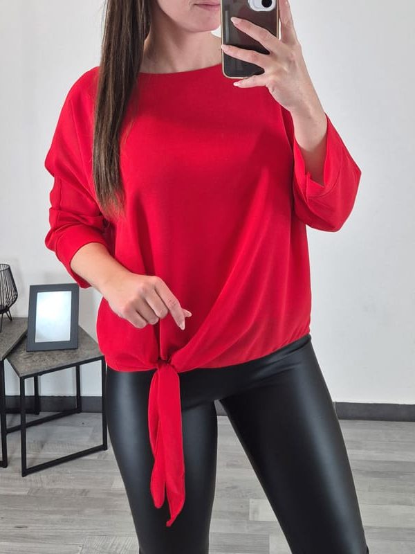 BLUZA 18145 RDEČA