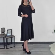 OBLEKA DAMINA ČRNA - slika 2