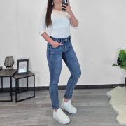 PUSH UP JEANS HLAČE Z3494 - slika 3