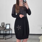 TUNIKA LEJKA ČRNA - slika 2