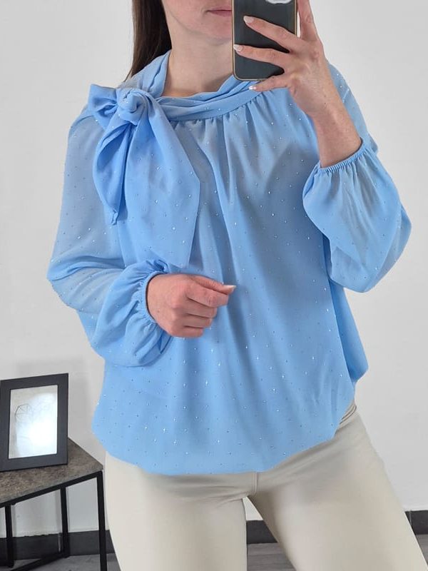 BLUZA 672306 MODRA