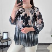 BLUZA 3127 ČRNA - slika 2