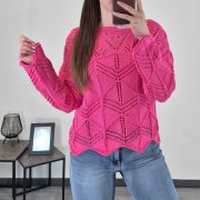 PULOVER 3139 ROZA - slika 2