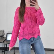 PULOVER 3139 ROZA - slika 3