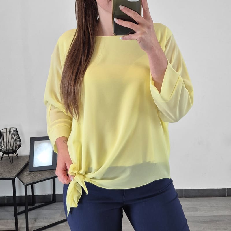 20250124_112633(0) BLUZA 7293 RUMENA - slika 1