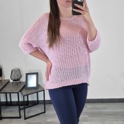 PULOVER 725 ROZA - slika 2