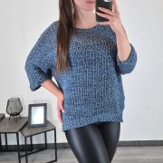 PULOVER 725 MODRA - slika 2