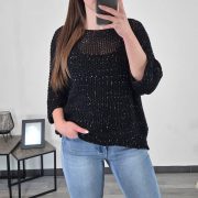 PULOVER 725 ČRN - slika 3