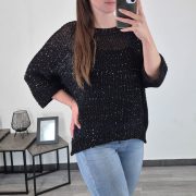 PULOVER 725 ČRN - slika 2