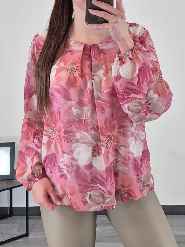 BLUZA 6001 ROZA
