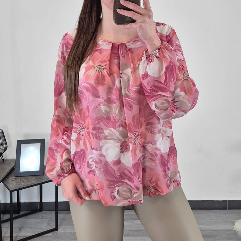 20250204_111438 BLUZA 6001 ROZA - slika 1
