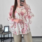 BLUZA 90913 ROZA