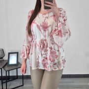 BLUZA 90913 ROZA - slika 3