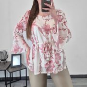 BLUZA 90913 ROZA - slika 2