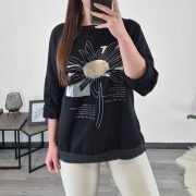 MAJICA 15137 ČRNA - slika 3