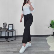 HLAČE 8004 ČRNE - slika 3