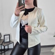 JAKNA 5919 BELA - slika 3