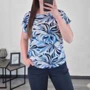 BLUZA MA-240 MODRA