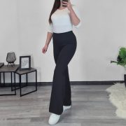 HLAČE NA ZVON VIKI ČRNE