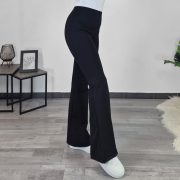 HLAČE NA ZVON VIKI ČRNE - slika 2