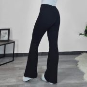 HLAČE NA ZVON VIKI ČRNE - slika 4