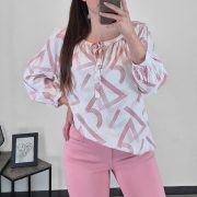 BLUZA 71228 ROZA - slika 2