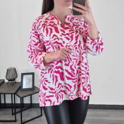 BLUZA 71227 ROZA - slika 3