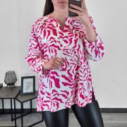 BLUZA 71227 ROZA