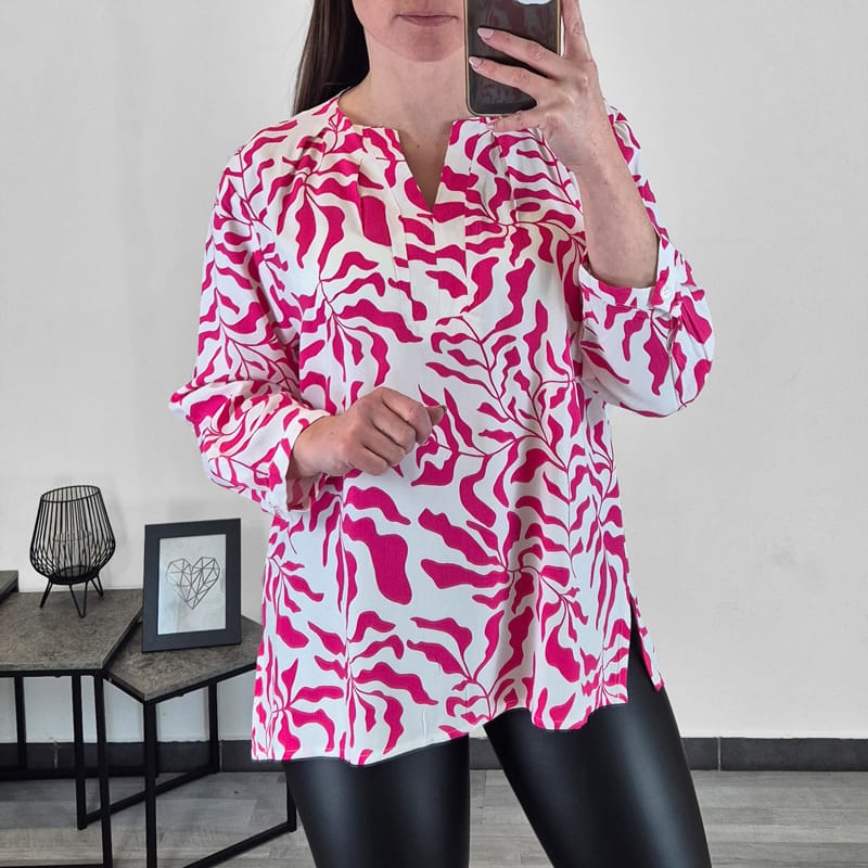 20250306_134216(0) BLUZA 71227 ROZA - slika 1