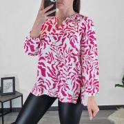 BLUZA 71227 ROZA - slika 2