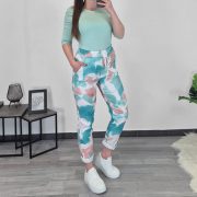 HLAČE 631812 TURKIZNA - slika 3