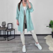 JAKNA 7922 MINT ZELENA - slika 3