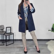 JAKNA 7922 TEMNO MODRA