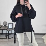 PULOVER WPU-3930 ČRN - slika 4